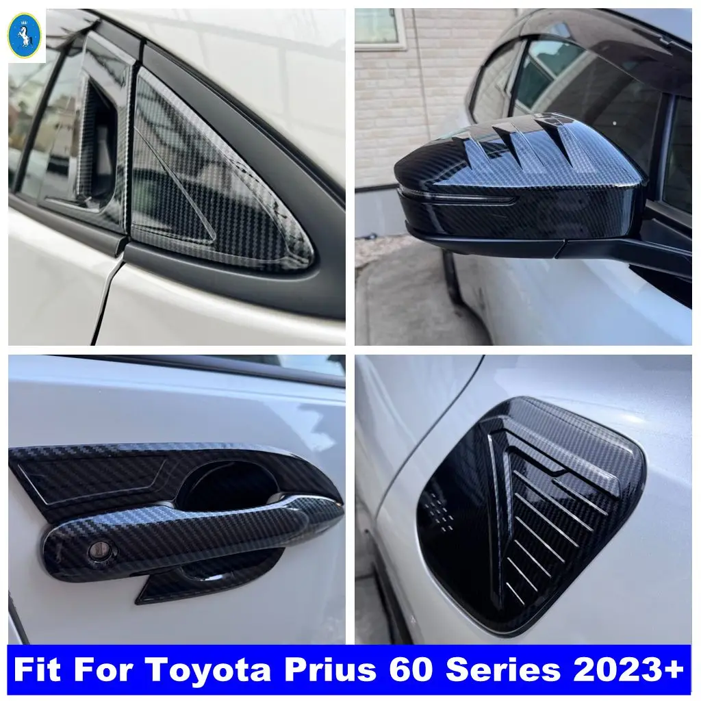 

Rearview Mirror / Rear Window Shutter / Door Handle / Fuel Tank Cover Trim Accessories For Toyota Prius 60 Series 2023 2024 2025