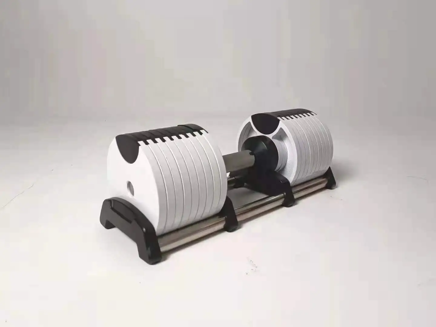 

Commercial Adjustable 32kg 80lb Steel Portable Dumbbell Home Gym Arm Training Kit