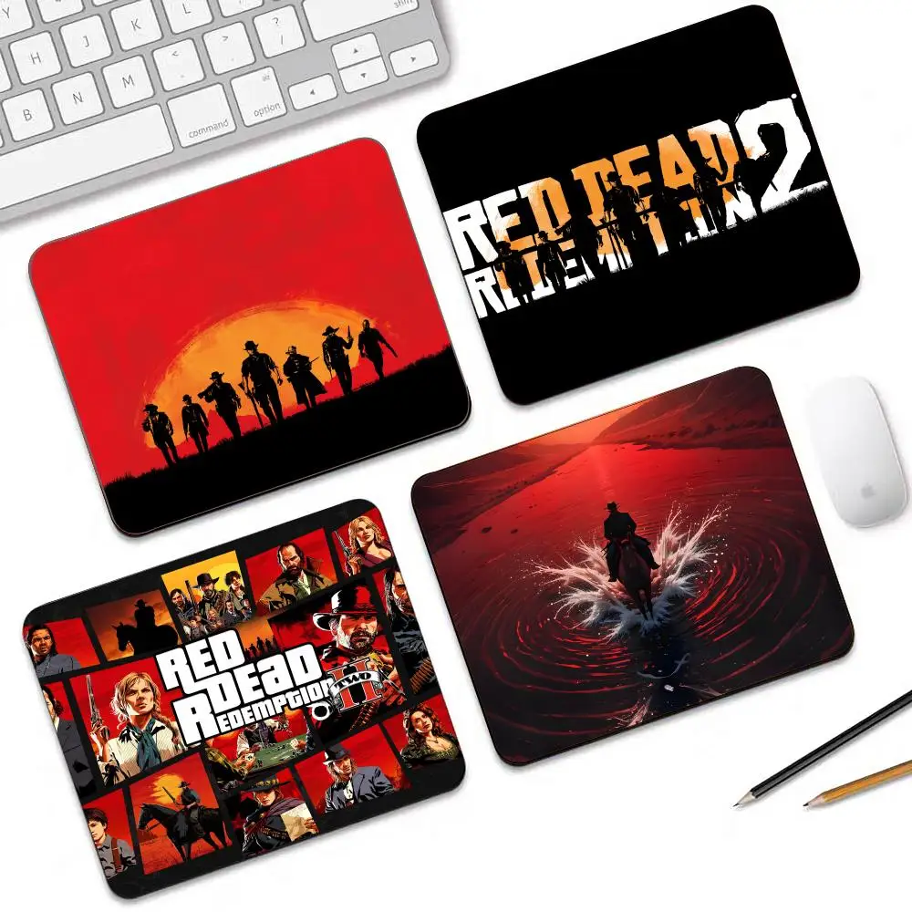 Red Dead Redemption 2 Mouse Pad Gaming Mouse Pad Small Mousepad For PC Gamer Desktop Decoration Office Mouse Mat