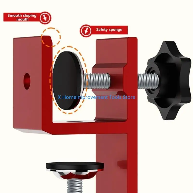 High Strength Aluminum Wardrobe Marking Clamping Jig for Professional & DIY Use 31KA