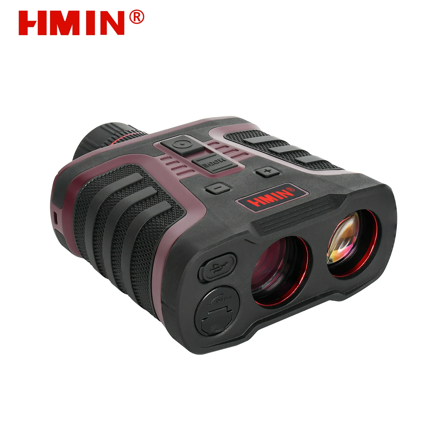 Industrial Flag-lock R Range Finder 5000 Meters 1200 Yards Rail Mounted OLED Display IP66 For Hunting Golf