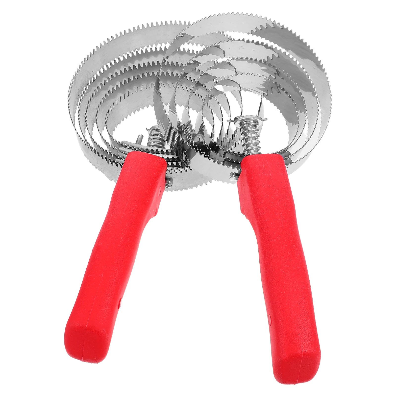 

2pcs Stainless Steel Reversible Curry Comb Horse Brush Metal Rings Mud Hair Removal Tool For Cow Sheep Goat Dog Grooming