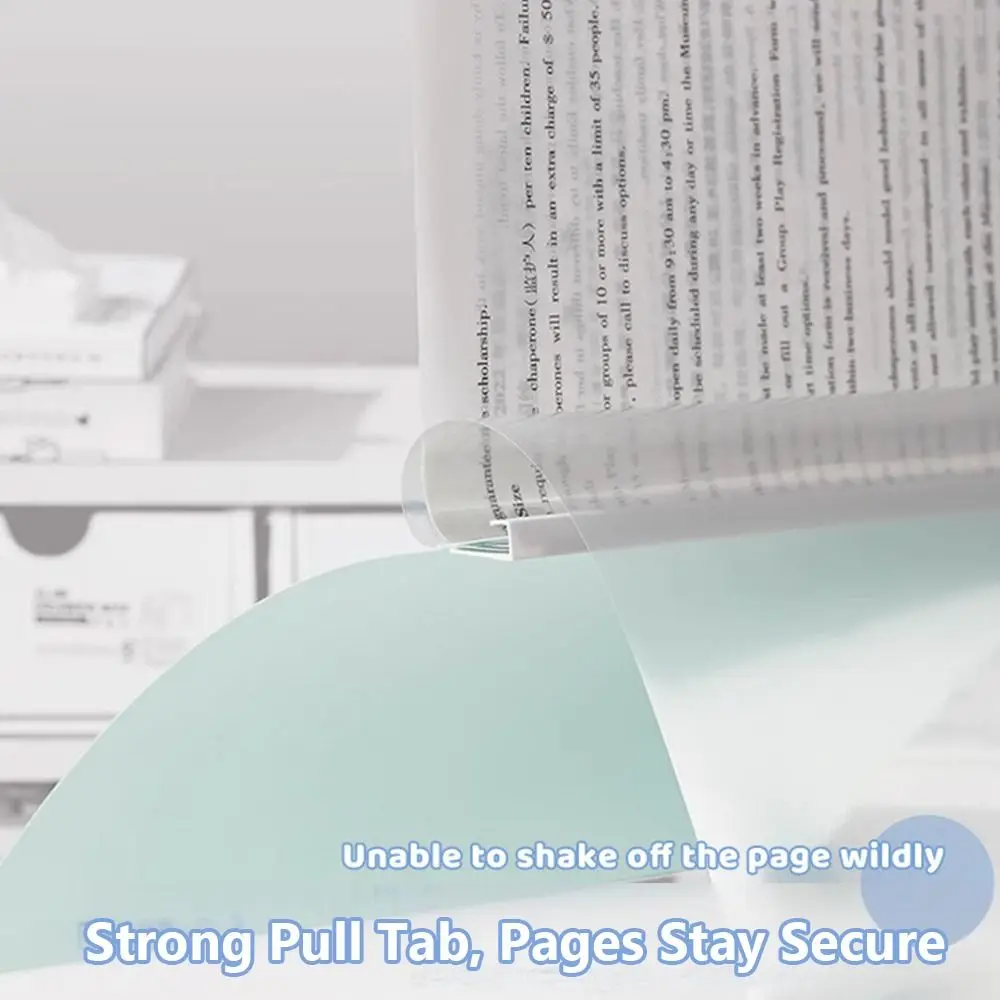 Simple A4 File Folder Morandi Color Side Opening Rotating Rod Folder Rotating Rod Side Opening Folder Students