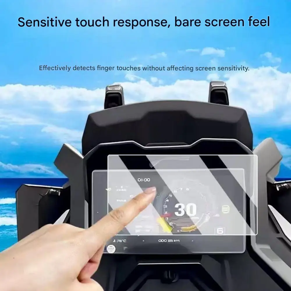 【Perfect fit】ZONTES 703F 703RR Instrument Panel Tempered Glass Film, Explosion-proof, High-definition, Scratch-resistant