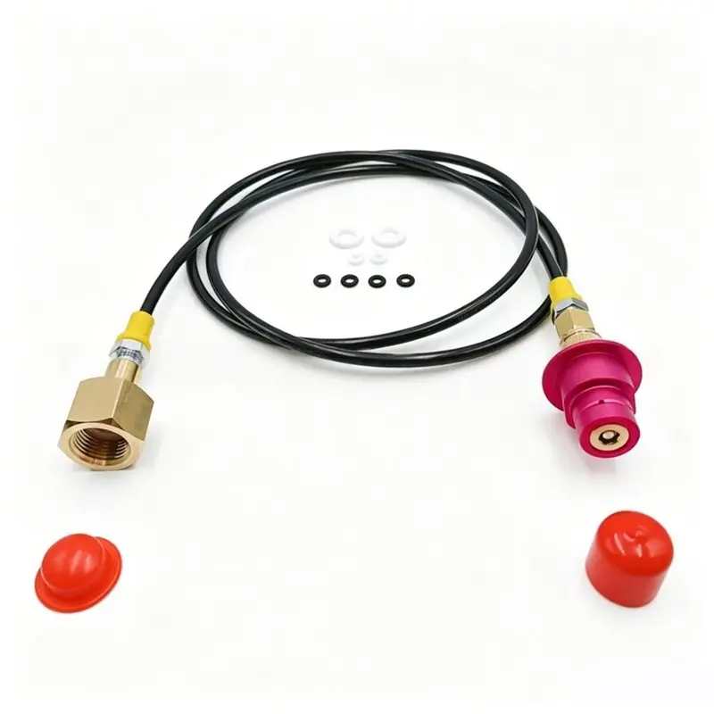 ABUG-Quick Connect Soda Water Maker For Terra DUO Art To External CO2 Bottle Adapter Hose Kit
