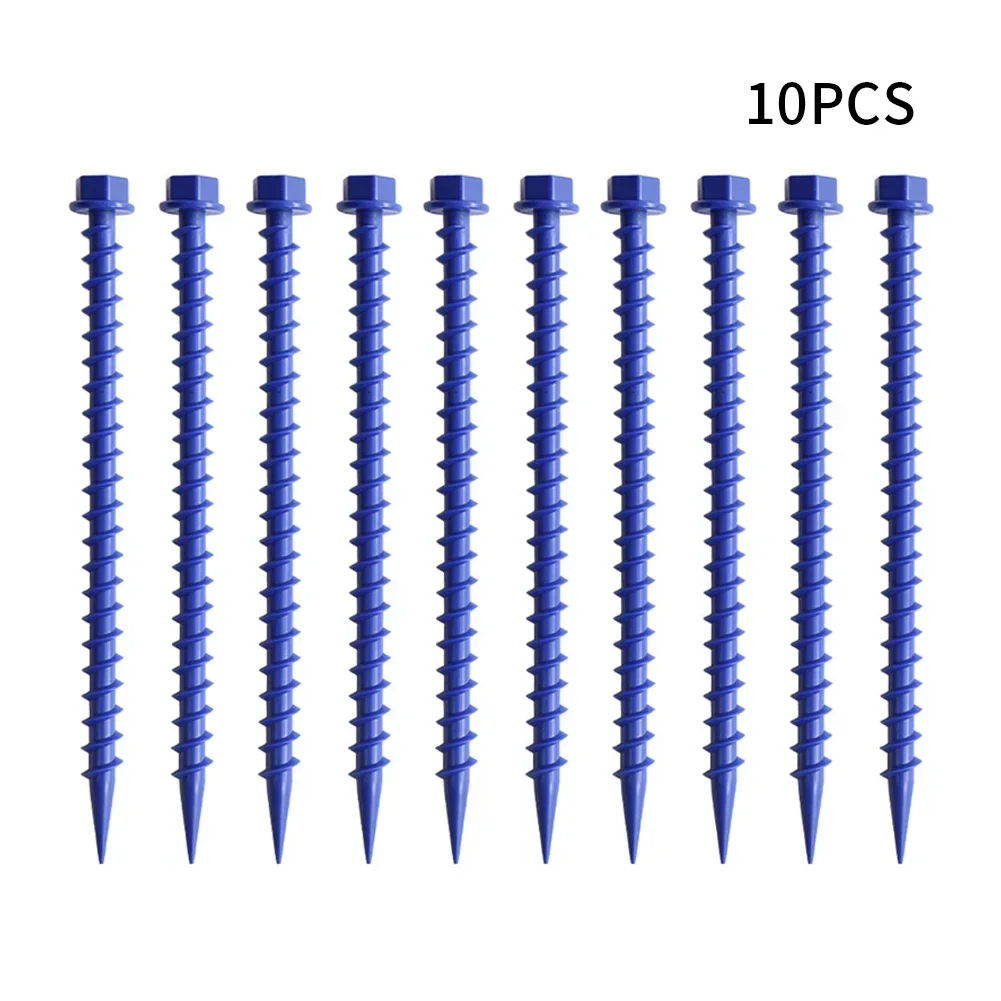 

Ground Spikes Tent Pegs Hiking Length Mountaineering Outdoor PP Plastic Pitch Plastic 10pcs Practical 26.6 Secure