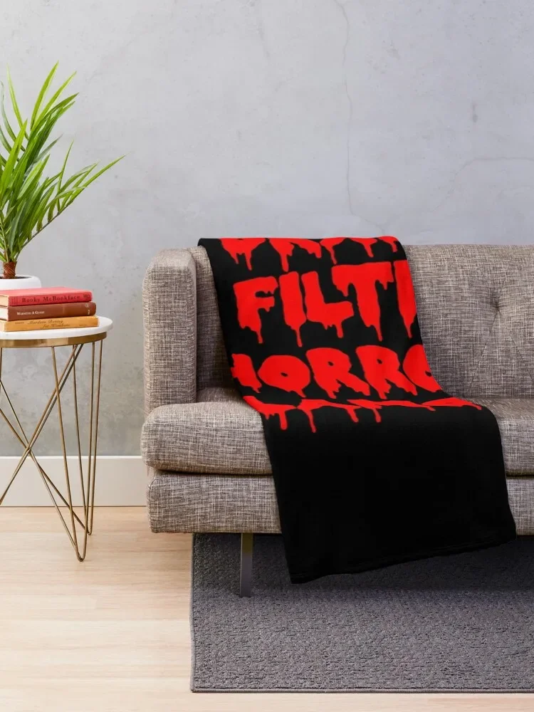 Drag Filth Horror Glamour Throw Blanket Flannel Fabric manga Blankets