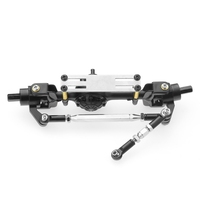 Practical Metal Servo Fixed Mount Bracket Kit for WPL B14 B16 B36 C24 C34 1/16 RC Truck Car Upgrade Parts Accessories,Black