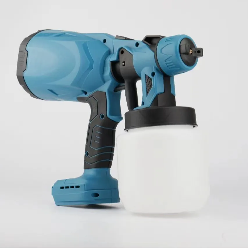 التجارة الخارجية عبر الحدود متعددة الوظائف بطارية الليثيوم مسدس الطلاء الديكور الداخلي ارتفاع ضغط بندقية رذاذ الجسم كله ديس