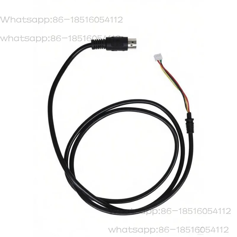 1pcs 8 push massage chair accessories, remote control cable 8 pins 4 cores hand control connecting display cable