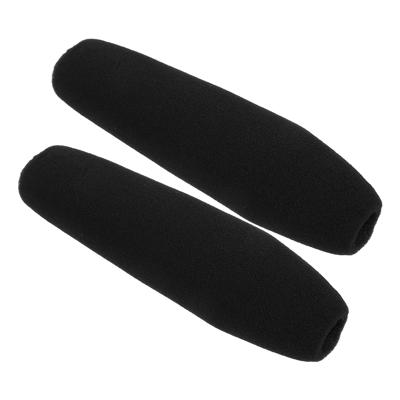 

2pcs High Density Sponge Windscreen For Outdoor Interview Microphone Noise Reduction Camera Mic Protector Video Recording