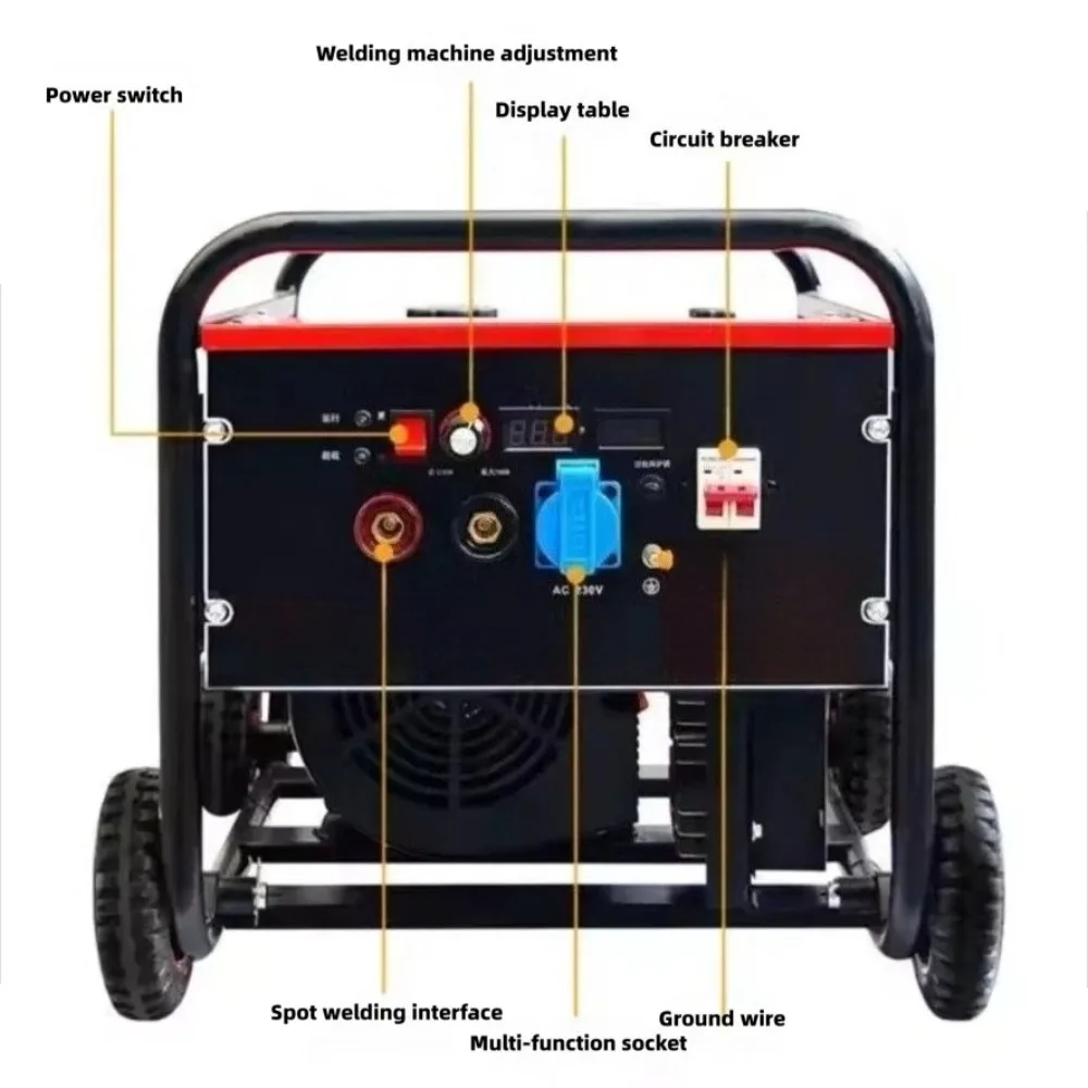 Gold Seller High Power Generator Welding All-in-One Machine Outdoor Construction Site Welder
