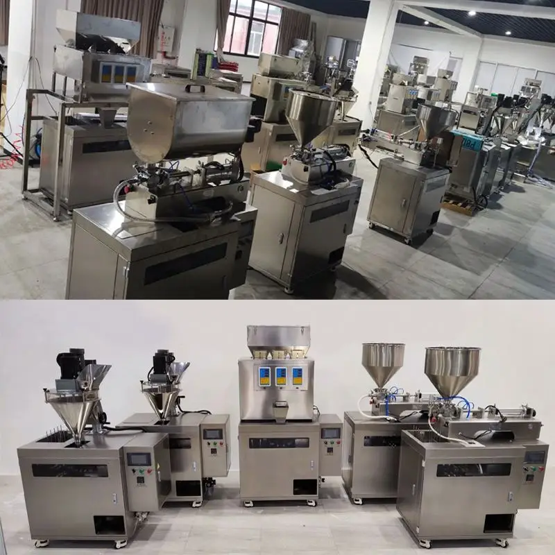 Fully Automatic Candy Packaging Premade Zipper Bag Granule Food Nuts Package and Filling Machine Doypack Packaging Machine