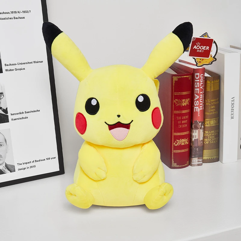 Big Size Pokemon Pikachu Knuffels Kussen Cartoon Pikachu Anime Elf Pluche Pop Soft Gevulde Kawaii Kinderpop Kerstcadeau Voor Kind