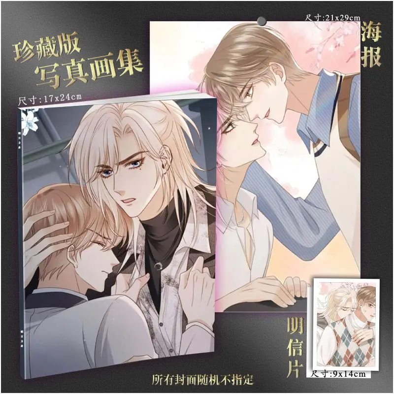 The White Moonlight Fell for the Substitute Art Collection Book Illustrations Album Characters Card
