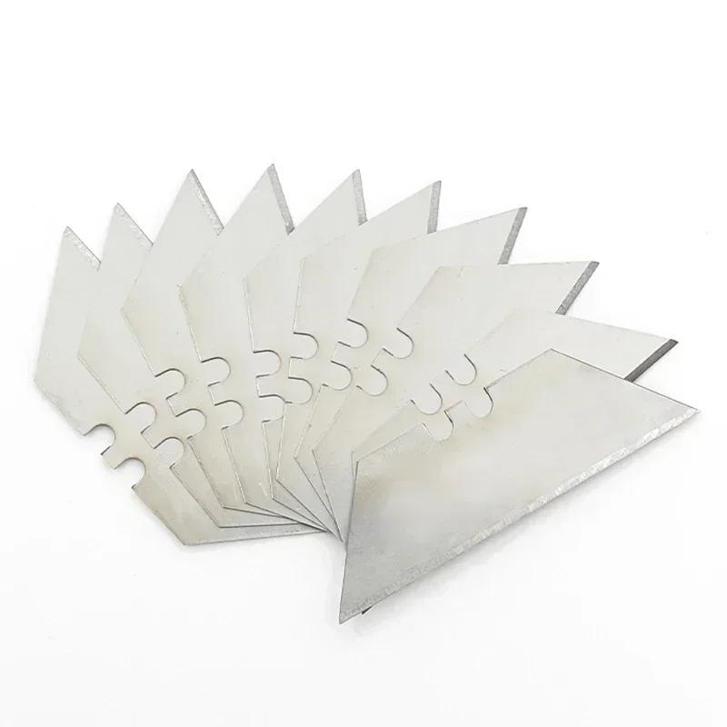 Imagem -06 - Lâmina Trapezoidal de Substituição Mais Caixa para Arte Artesanato Ferramenta de Corte Multiferramenta Lâmina de Aço Carbono Ferramentas de Corte Ferramenta Manual 30 Peças