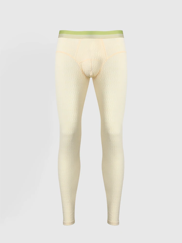 

Men's long Johns single thin autumn/winter leggings thermal pants Men's line pants Trend underwear baby cotton pants