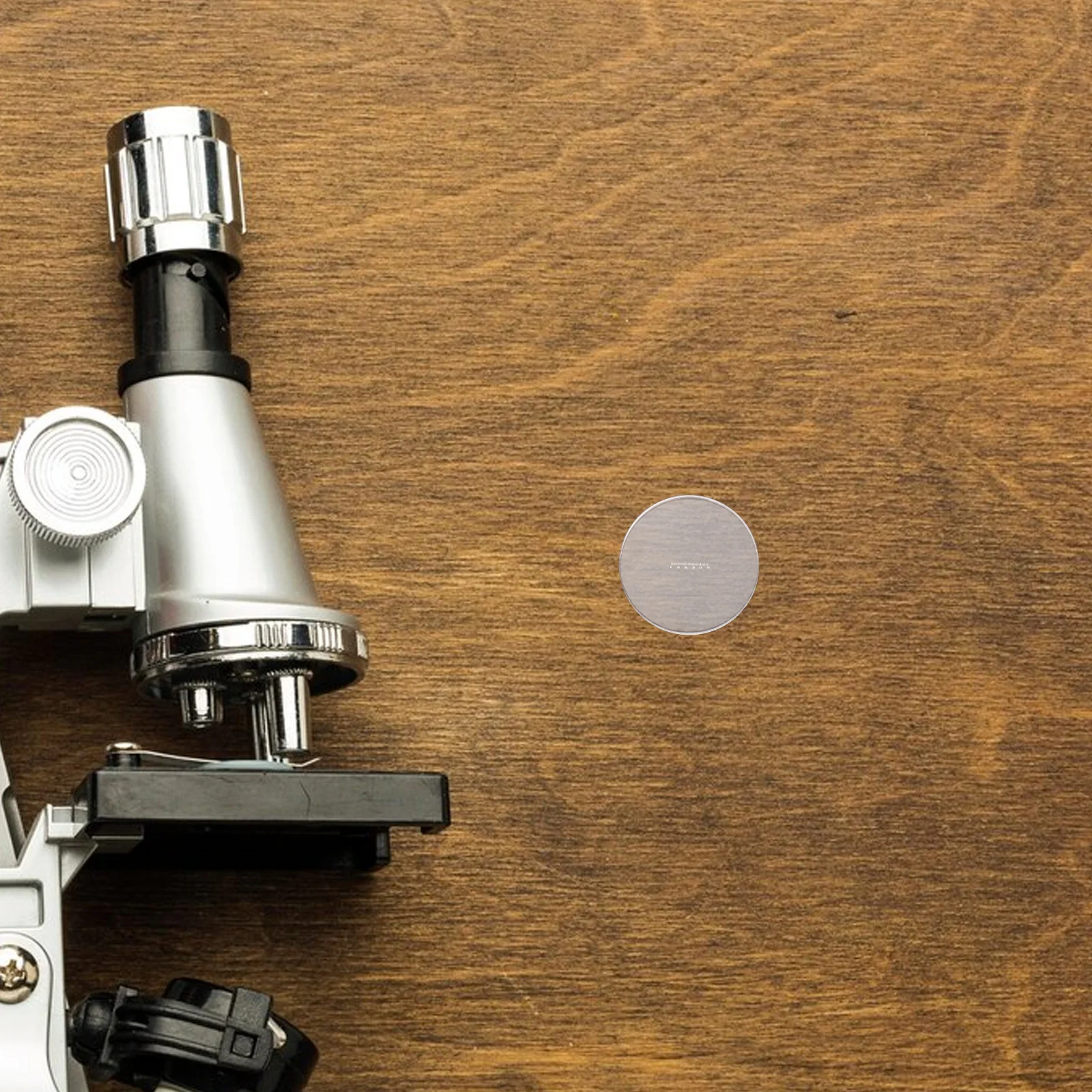 

Microscope Micrometer Eyepiece High Precision Glass Calibration Slide Ruler for Laboratory Measurement Microscope Calibration