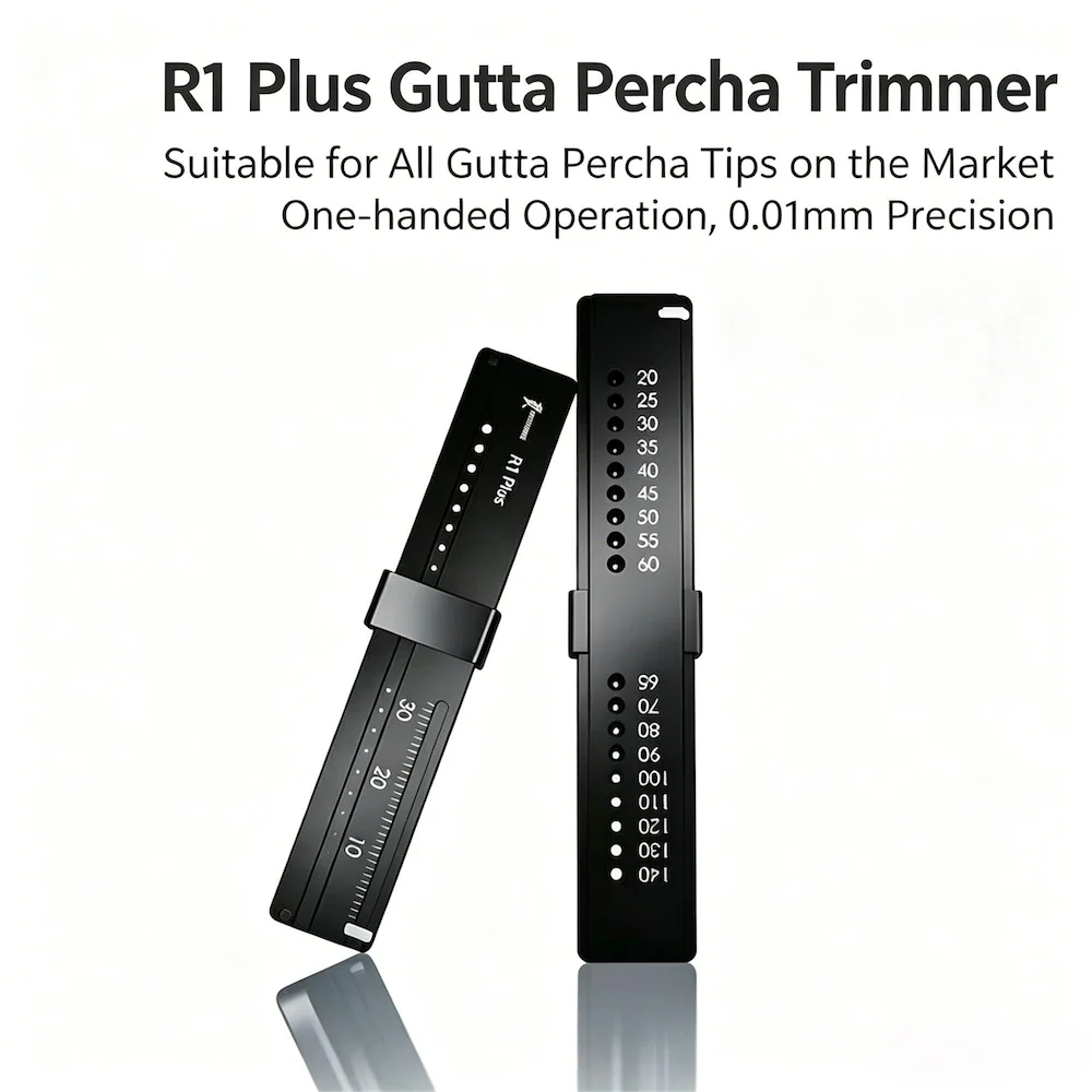 

R1 Plus Autoclavable Gutta Percha Trimmer Dental Endodontic Measuring Ruler 0.01mm Precision
