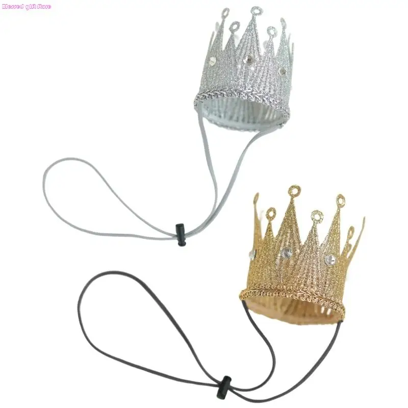 D0JC Reusable Kids Royal Headdress Costume Prop For Photo Occasion Celebrations