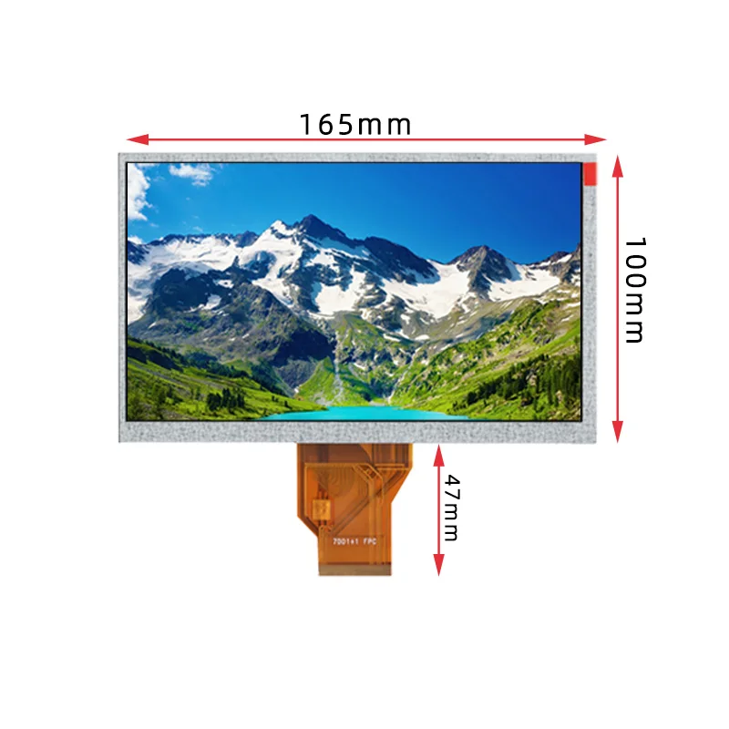 7-inch TTL 50Pin 7DD1+1 20000938-30 suitable for  AT070TN90 AT070TN92 V.X LCD screen display screen