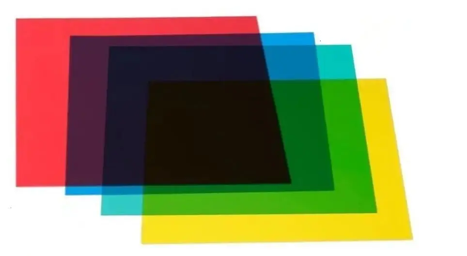 20Pcs Size A4 Assorted Color Transparency Plastic Acetate Sheets PVC Binding Cover - 200micron Thickness