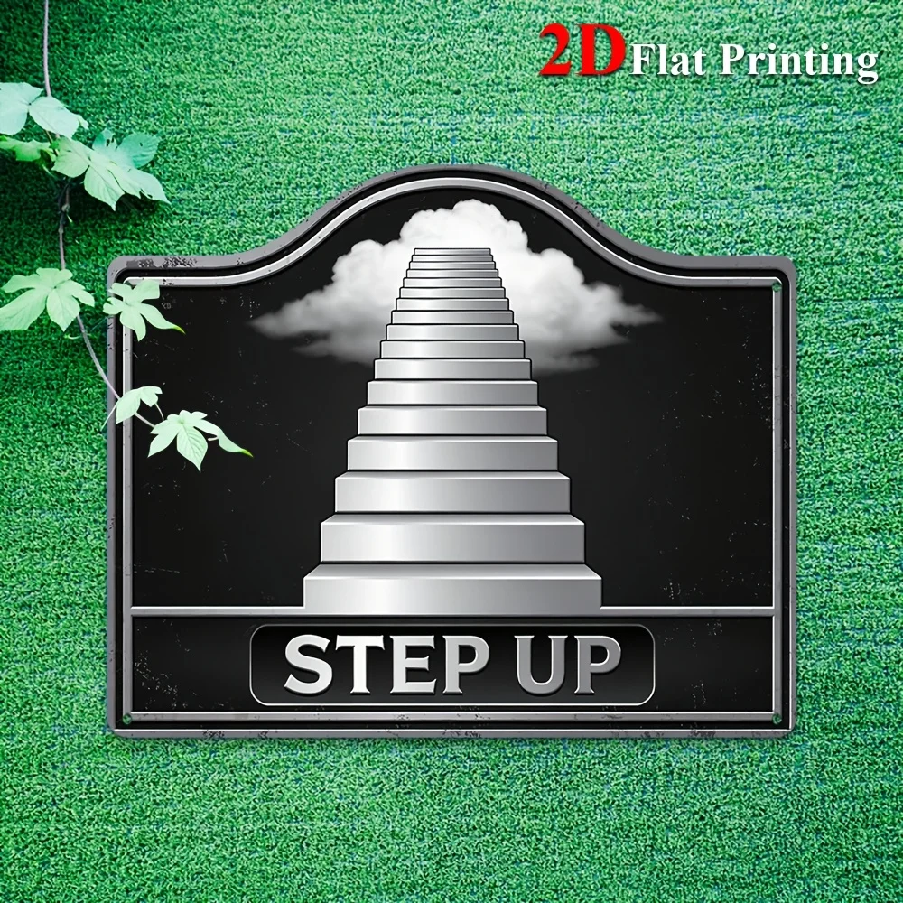 2D Flat, 1pc Metal Wall Sign 