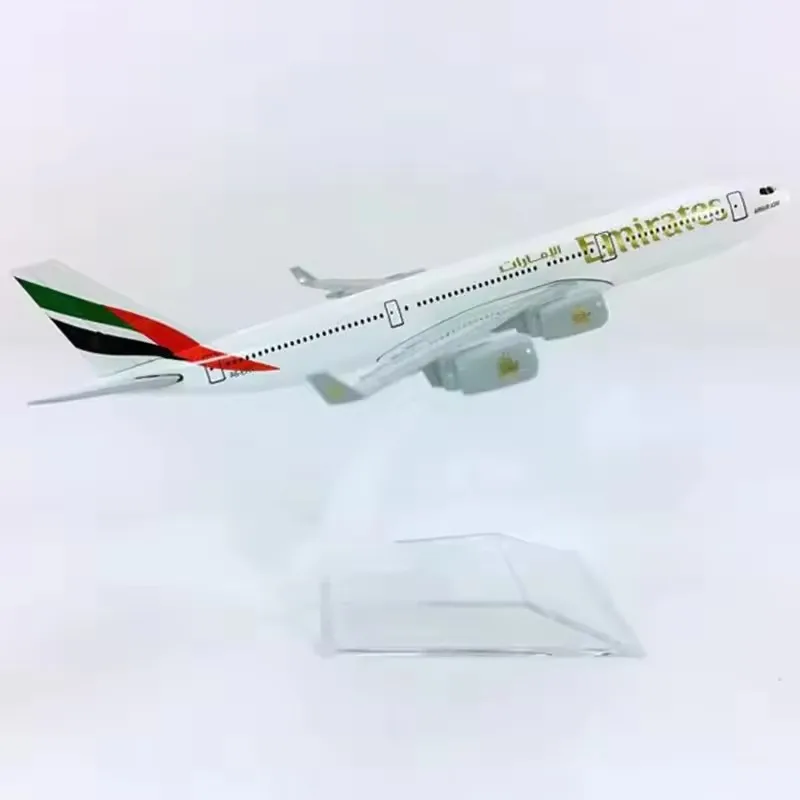 16 سنتيمتر 1:400 مقياس ايرباص A340 سلسلة نموذج طائرة الإمارات لوفتهانزا آسيا طيران يموت الصب سبيكة نموذج طائرة لعب للهدايا