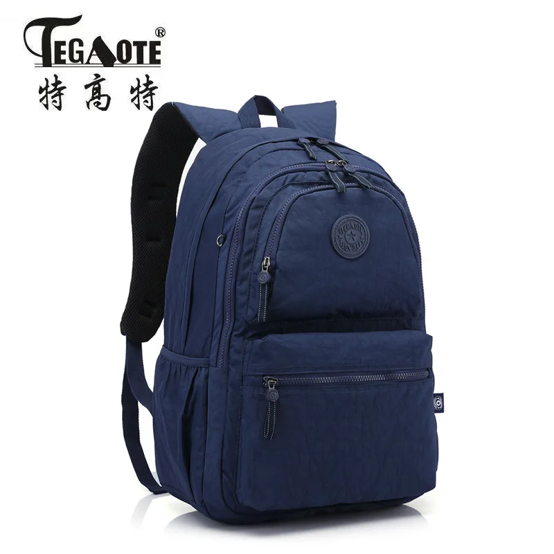 Versatile Student Bag New Backpack Fashion Waterproof Nylon Travel Bags Students High Capacity Leisure Light Outdoor Backpacks