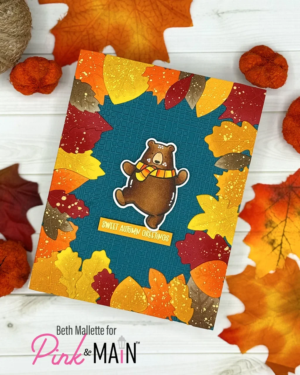 Pumpkin Leaves Metal Cutting Dies Clear Stamps Fall Greetings Stencils for DIY Making Card Scrapbook Embossed Autumn 2025 New