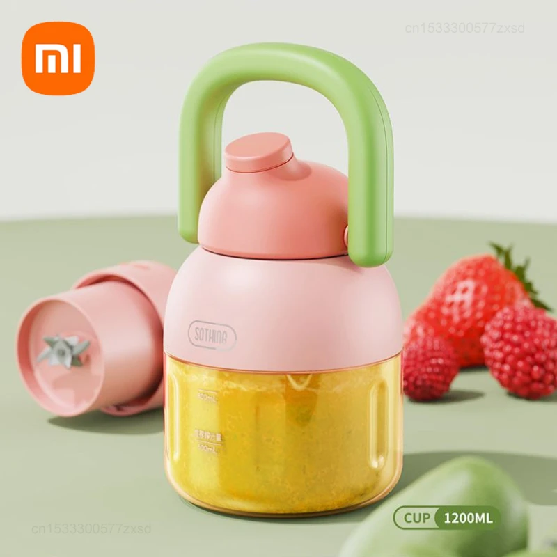 

Xiaomi SOTHING Electric Juice Cup Portable Household Large Capacity Fast Crushable Ice Juicing Wireless Juicer No Water Leakage