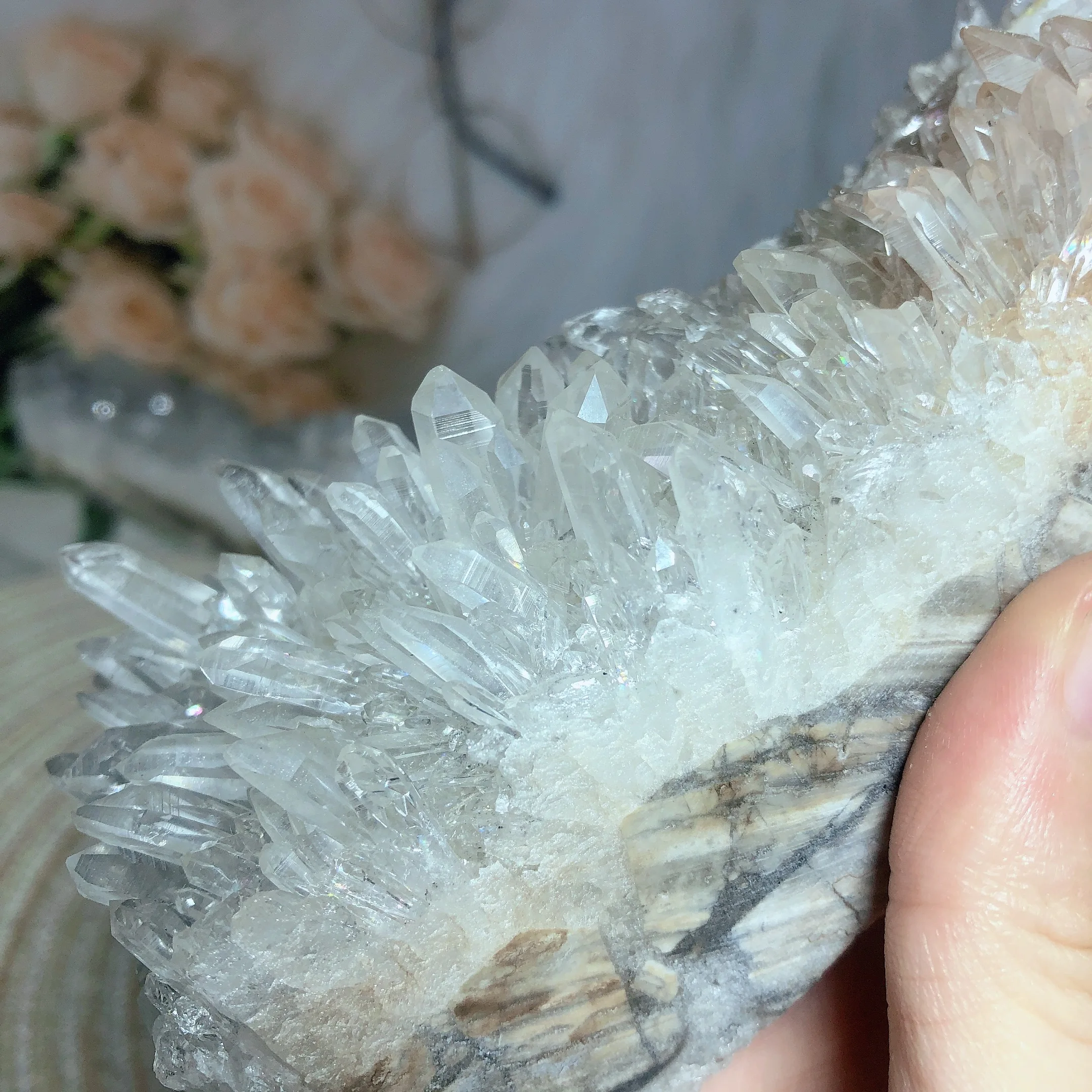 High Quality Natural Crystals Clear Quartz Cluster Specimen Stone Tower Healing Energy Mineral Home Decorations Gift Room Decor