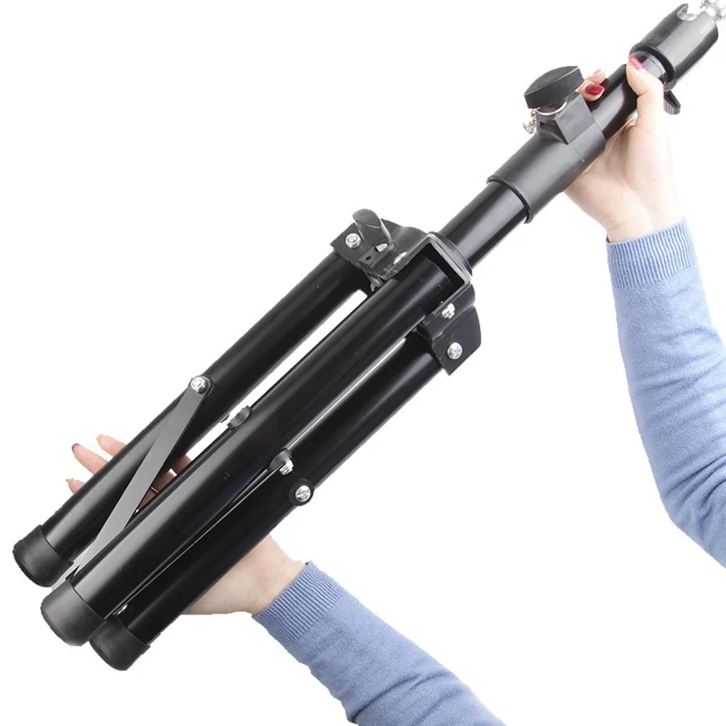 -ABJZ 50-дюймовый держатель для головы манекена, штатив, подставка для парикмахерского салона, тренировочная голова, регулируемая подставка для парика, штатив для изготовления париков