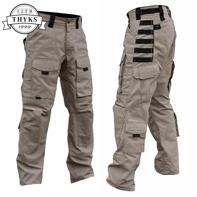 

Men's Outdoor Wear-resistant Multi-pocket Intruder Tactical Pants Secret Service Army Combat Military Trousers Male Cargo Pants