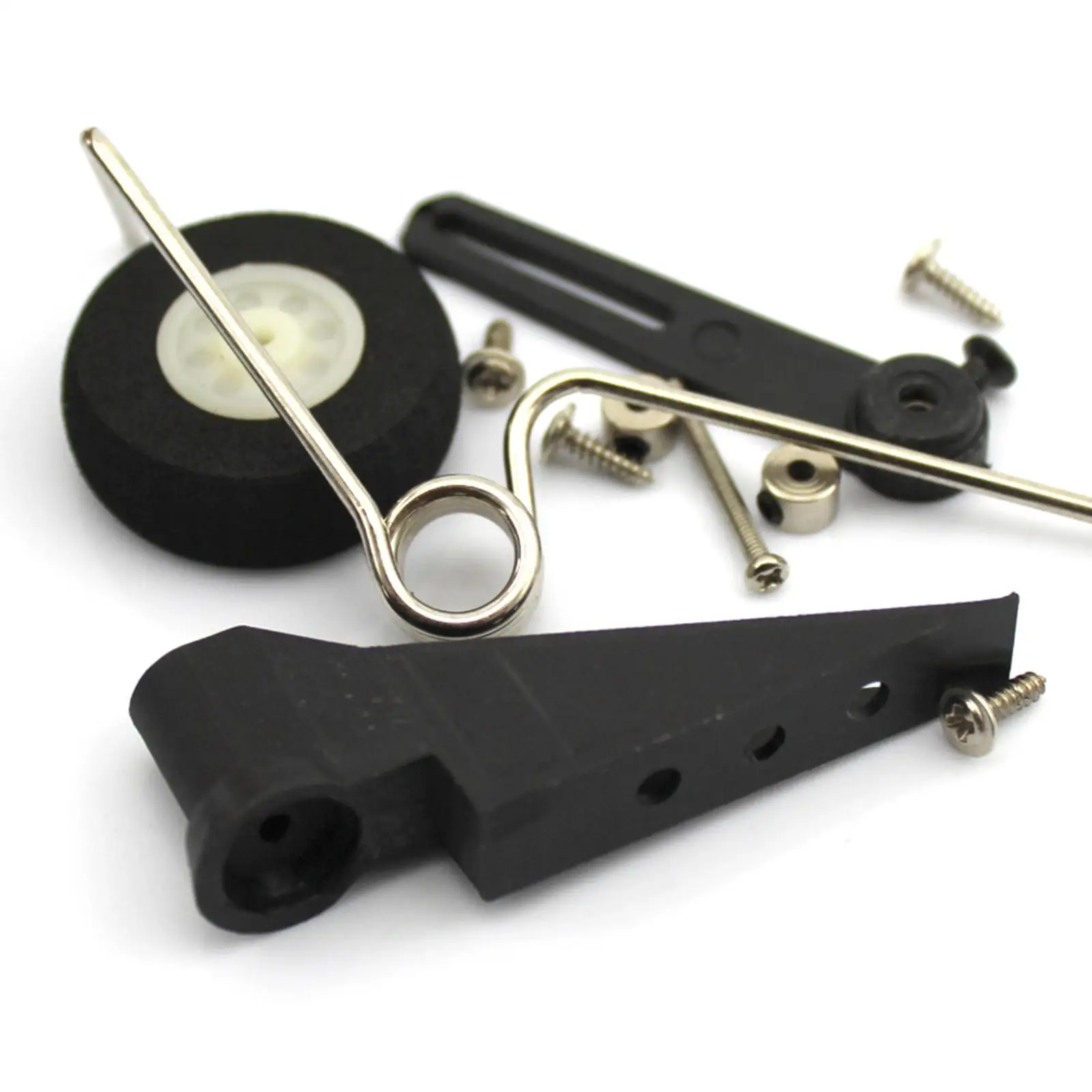 Tail Wheel Assembly for RC Airplane Attachment Rack Stable Replace Kits Parts Landing Gear DIY