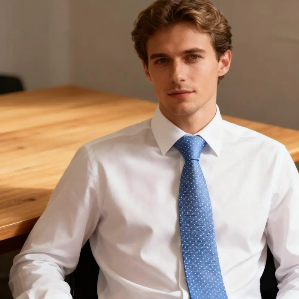 

Яркий цветной галстук, мужской шелковый галстук, элегантный дизайн со стрелкой, мужской костюмный галстук для официальных мероприятий, деловых встреч, свадеб, насыщенного цвета