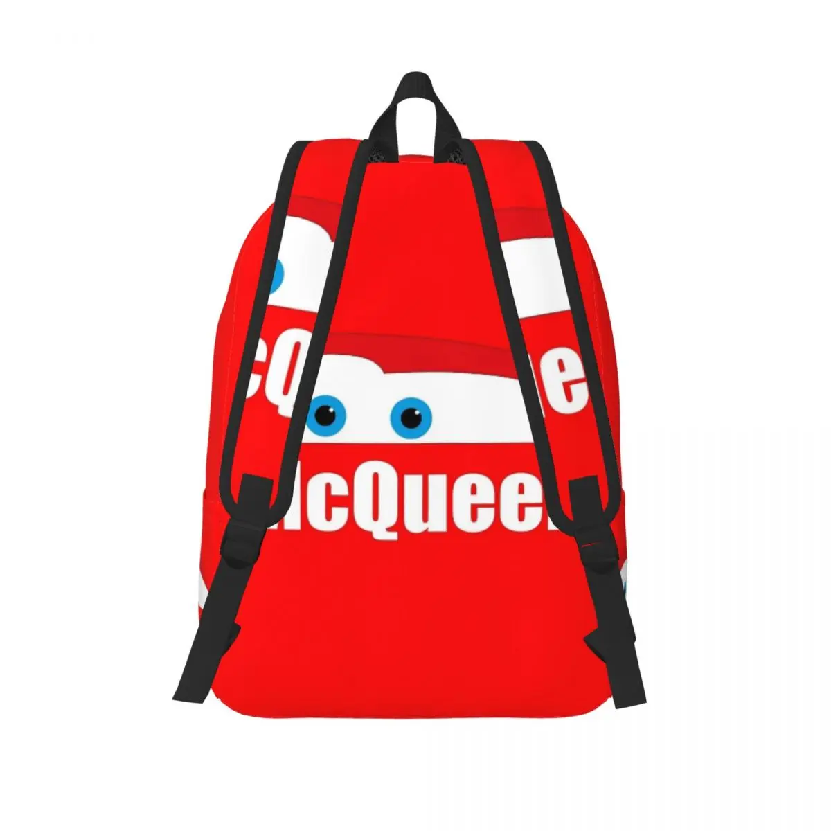 Lightning McQueen Pixar Cars Fashion Backpack Outdoor Student Hiking Travel Daypack for Men Women College Canvas Bags