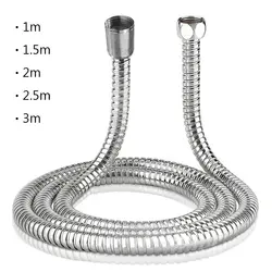 Flexible Stainless Steel Plumbing Hose Shower Head Tube Flexible Bathroom Pipe 1-3m Bath Accessories