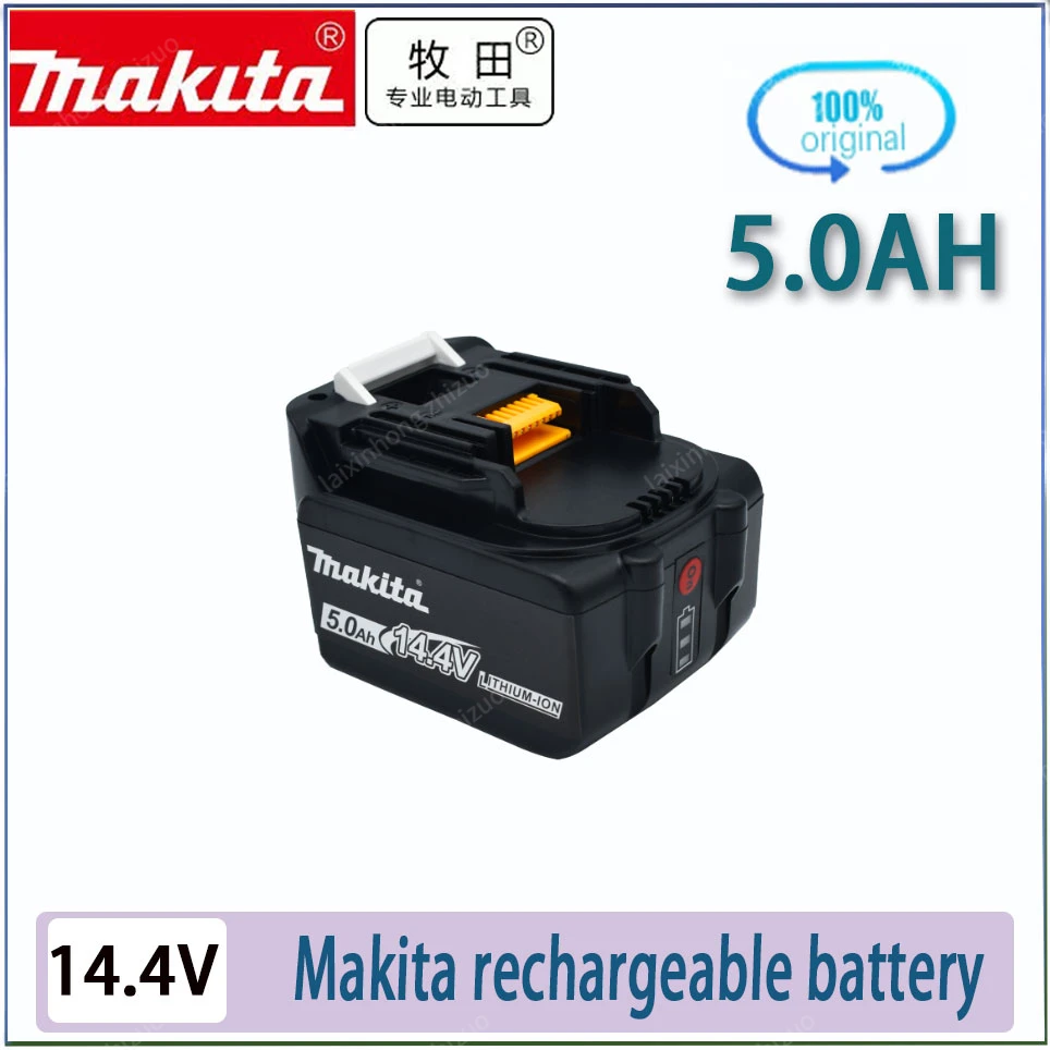 

Makita BL1430 BL1415 BL1440 196875-4 194558-0 195444-8 3.0AH 4.0Ah 5.0AH 6.0Ah 14.4V rechargeable battery for LED indicator