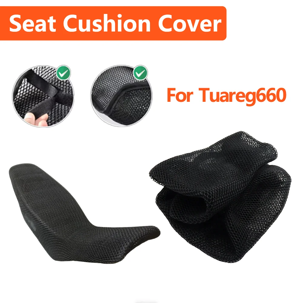 

Motorcycle Seat Cushion Cover Net 3D Mesh Protector Insulation Cushion Cover For APRILIA Tuareg660 Tuareg 660