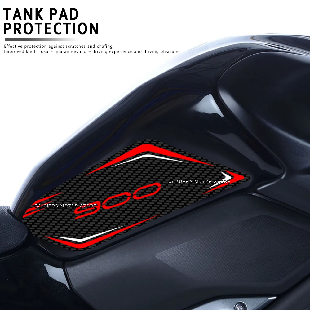 For Z900 Z 900 Motorcycle Fuel Tank Sticker Protection Sticker Decal Knee Pad Sticker