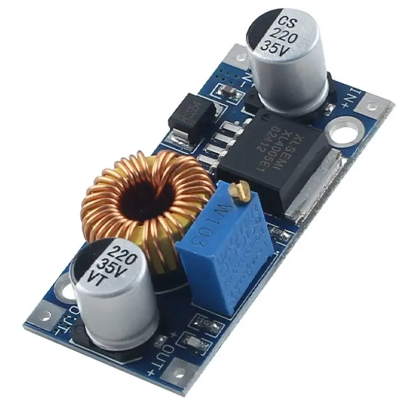 

XL4005 DSN5000 Beyond LM2596 DC-DC Adjustable Step-Down 5A 75W Power Supply Module Large Current Large Power