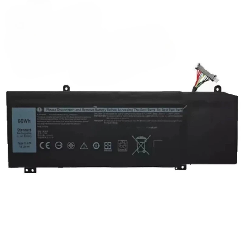 Bateria do laptopa 1F22N 15.2V 3750mAh do DELL ALIENWARE 2018 orion M15 M17 R1 P82F P40E P79F P37E Inspiron G7 7590 7790 G5 5590