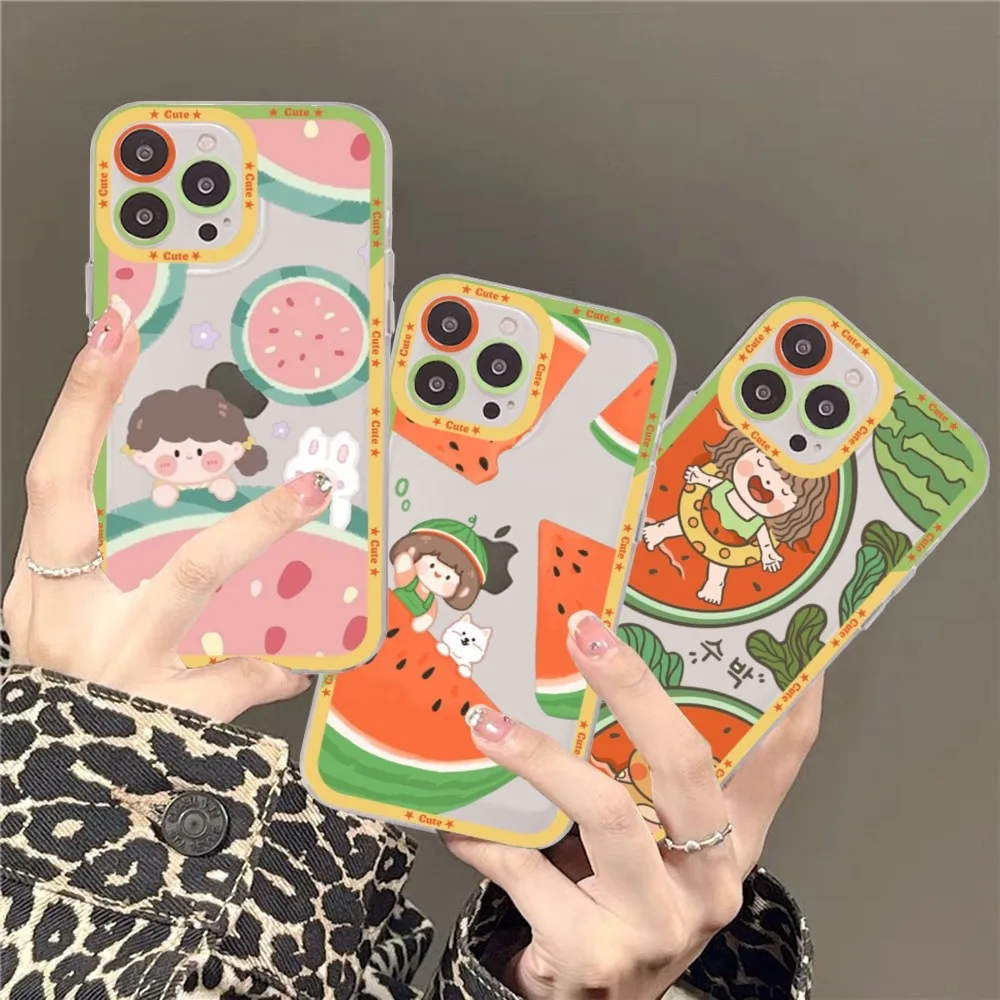 

Watermelon Phone Case For Samsung A 10 20 30 70 13 21 32 72 22 51 52 53 71 73 32 4g 32 5g Fundas