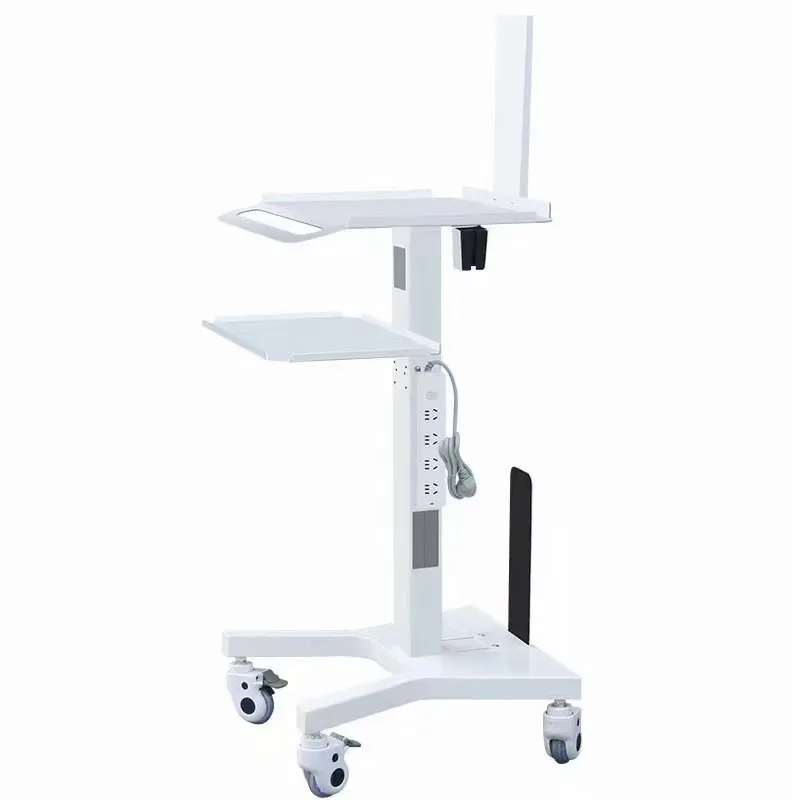 Medical Laptop Cart Hospital Dental Instrument Trolley for Intraoral Scanner
