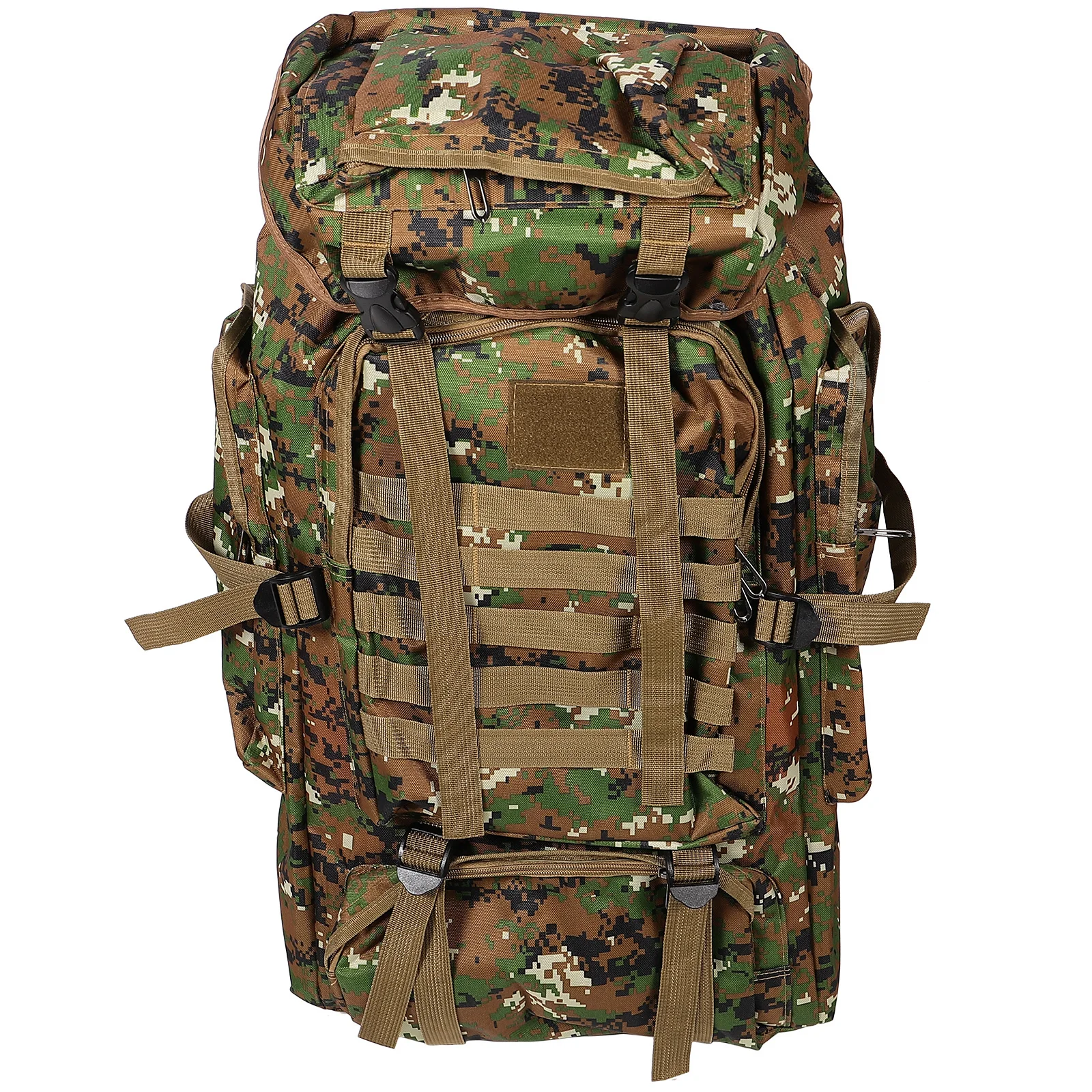 

Water-Resistant Outdoor Camping Backpack Large Capacity Multi-Pocket Hiking Backpack Adjustable Strap for Men Women Outdoor