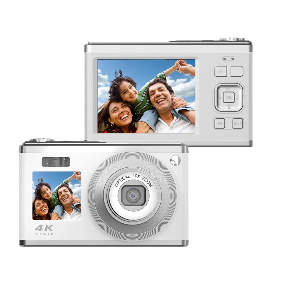 YYHC- 10x Optical Zoom Digital Camera 60 Mega Pixels Super 4k Home Use Portable Digital Compact Camera