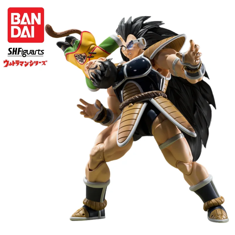 

In Stock Bandai S H Figuarts Original Dragon Ball Raditz Son Gohan Doll Brand New Boxed Action Figure Anime Characters Model