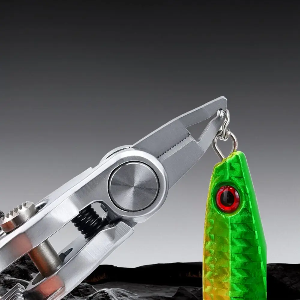 Portable Stainless Steel Fishing Scissors For Lure Fly Line Cutter Retractable Buckle Fishing Tool Accessory