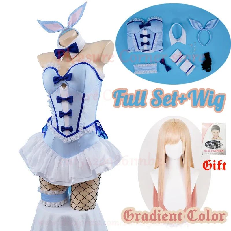 

2023 New Kitagawa Marin Blue Bunny Girl My Dress-Up Darling Marin Kitagawa Bunny Girl Cosplay Costumes Role Play Cosplay Outfit